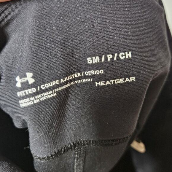 Under Armour Women’s Black Fitted Leggings Heatgear Compression- Small - Picture 6 of 6